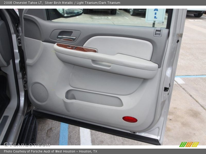 Silver Birch Metallic / Light Titanium/Dark Titanium 2008 Chevrolet Tahoe LT