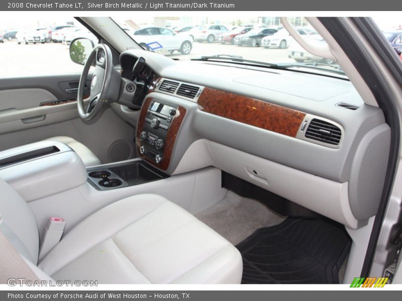 Silver Birch Metallic / Light Titanium/Dark Titanium 2008 Chevrolet Tahoe LT