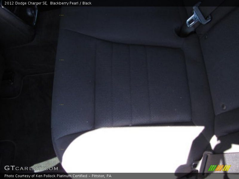 Blackberry Pearl / Black 2012 Dodge Charger SE