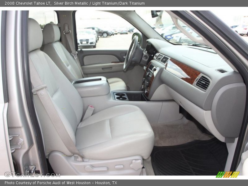 Silver Birch Metallic / Light Titanium/Dark Titanium 2008 Chevrolet Tahoe LT