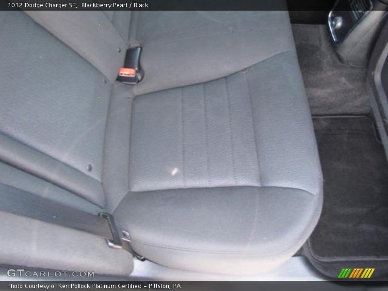 Blackberry Pearl / Black 2012 Dodge Charger SE