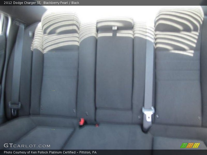 Blackberry Pearl / Black 2012 Dodge Charger SE