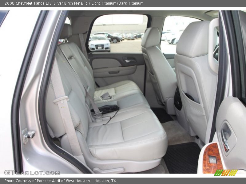 Silver Birch Metallic / Light Titanium/Dark Titanium 2008 Chevrolet Tahoe LT