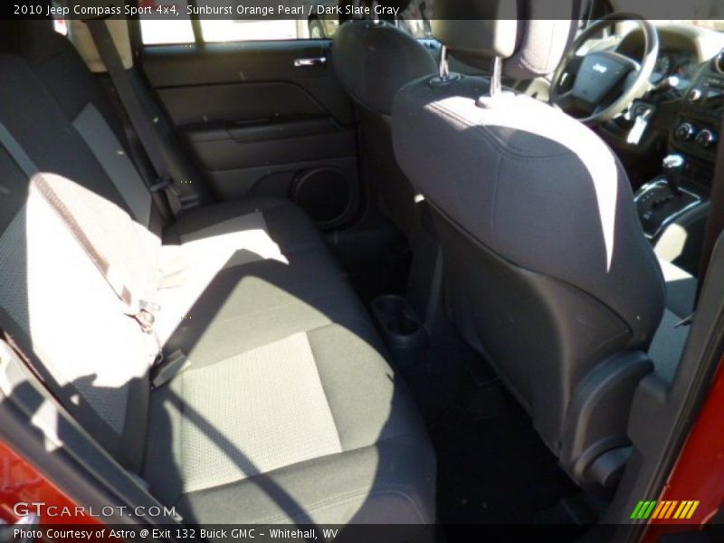 Sunburst Orange Pearl / Dark Slate Gray 2010 Jeep Compass Sport 4x4