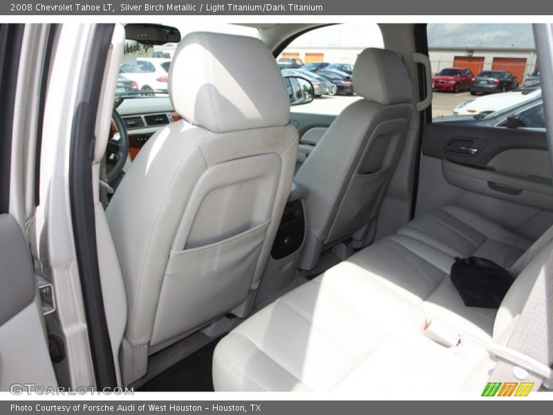 Silver Birch Metallic / Light Titanium/Dark Titanium 2008 Chevrolet Tahoe LT