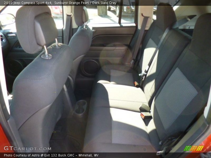 Sunburst Orange Pearl / Dark Slate Gray 2010 Jeep Compass Sport 4x4
