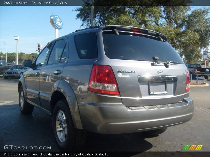 Alpine Gray / Gray 2004 Kia Sorento EX