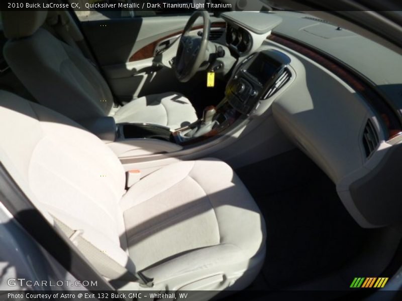 Quicksilver Metallic / Dark Titanium/Light Titanium 2010 Buick LaCrosse CX
