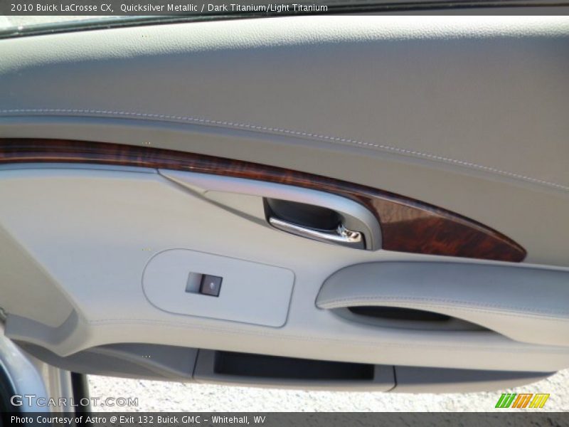 Quicksilver Metallic / Dark Titanium/Light Titanium 2010 Buick LaCrosse CX