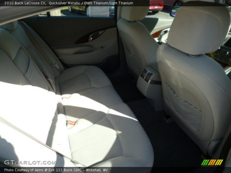 Quicksilver Metallic / Dark Titanium/Light Titanium 2010 Buick LaCrosse CX