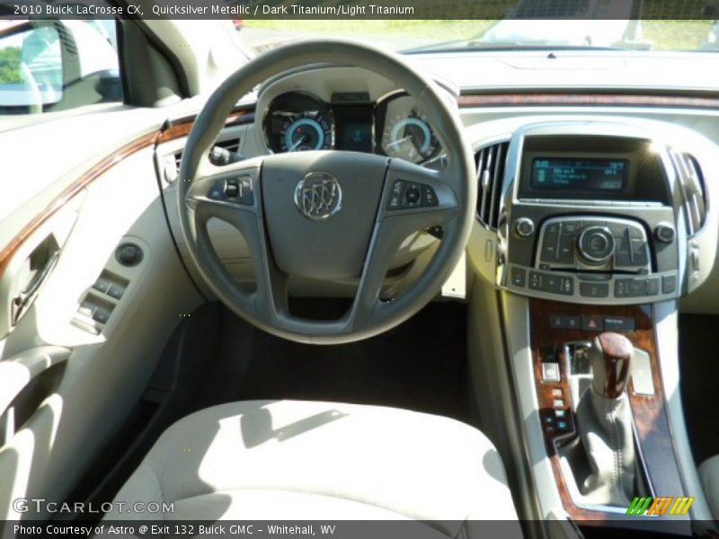 Quicksilver Metallic / Dark Titanium/Light Titanium 2010 Buick LaCrosse CX