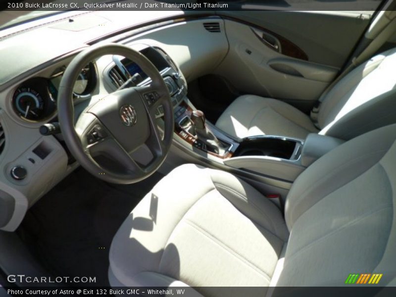 Quicksilver Metallic / Dark Titanium/Light Titanium 2010 Buick LaCrosse CX