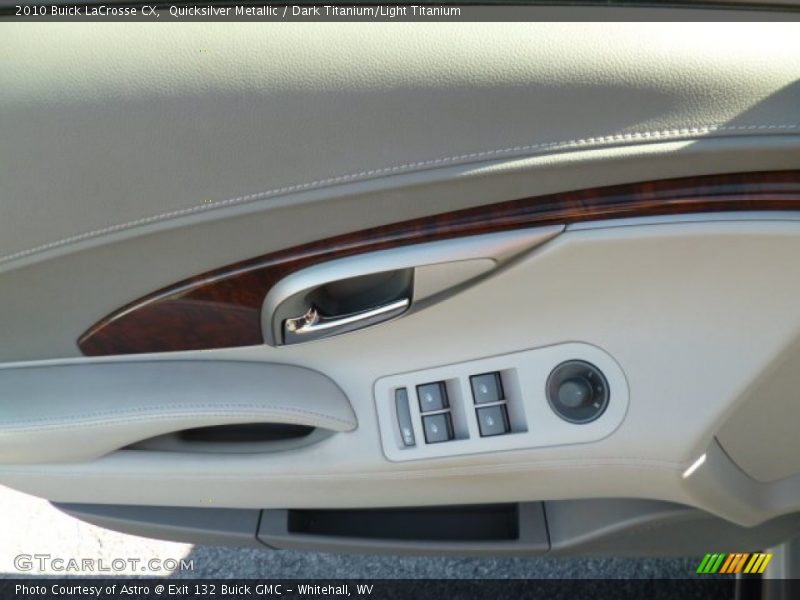Quicksilver Metallic / Dark Titanium/Light Titanium 2010 Buick LaCrosse CX