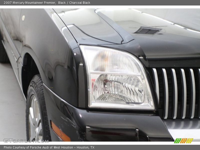 Black / Charcoal Black 2007 Mercury Mountaineer Premier