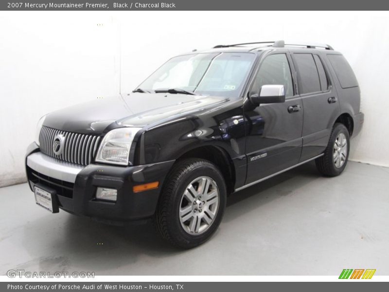 Black / Charcoal Black 2007 Mercury Mountaineer Premier