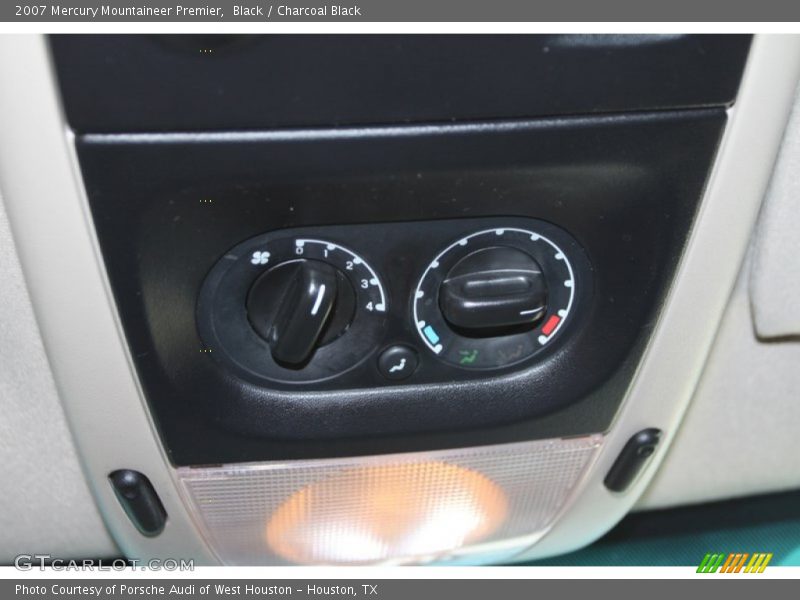 Controls of 2007 Mountaineer Premier