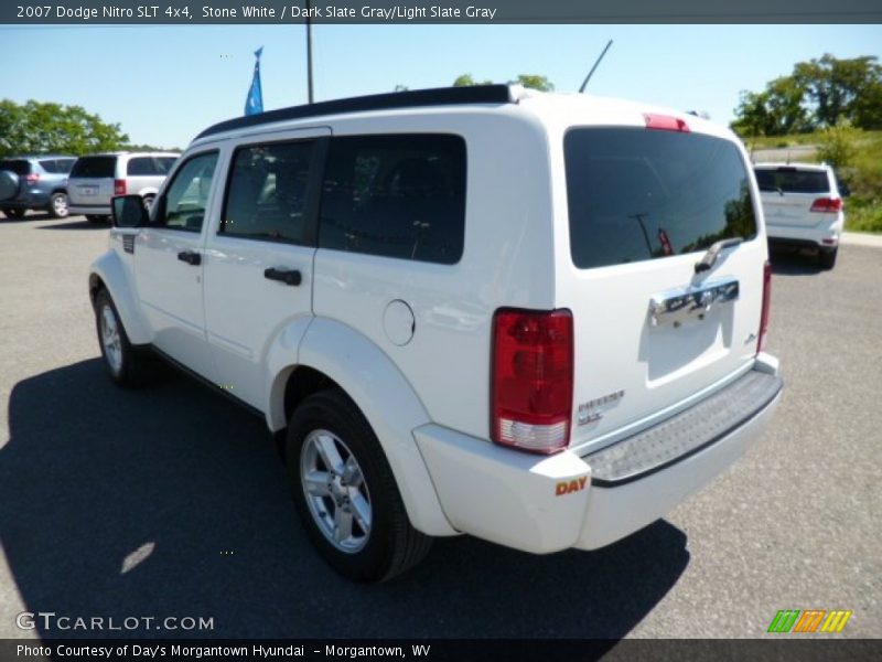 Stone White / Dark Slate Gray/Light Slate Gray 2007 Dodge Nitro SLT 4x4