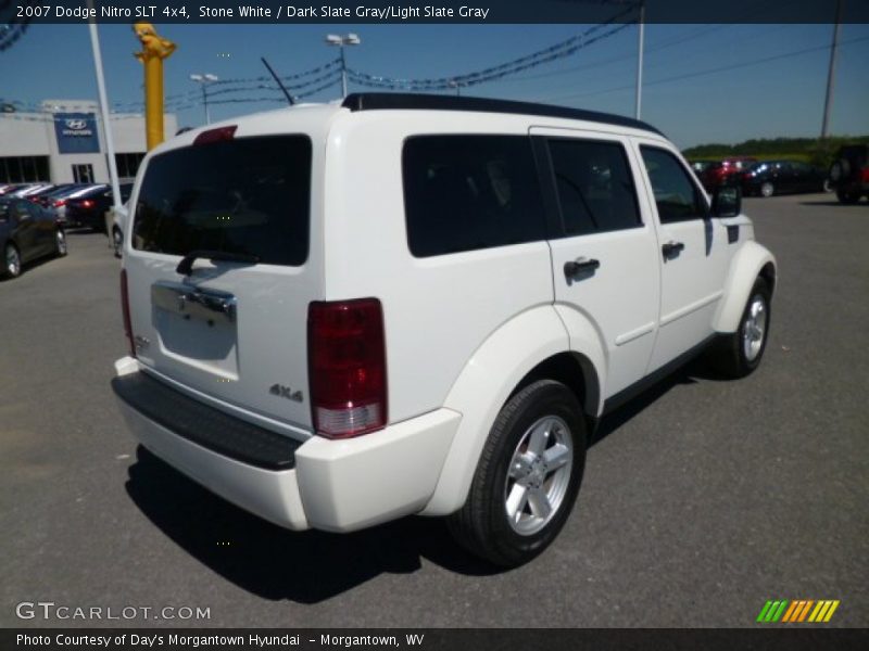 Stone White / Dark Slate Gray/Light Slate Gray 2007 Dodge Nitro SLT 4x4