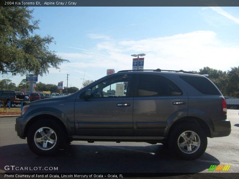 Alpine Gray / Gray 2004 Kia Sorento EX