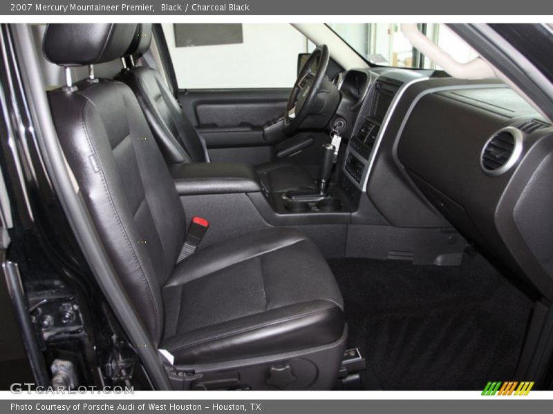 Black / Charcoal Black 2007 Mercury Mountaineer Premier