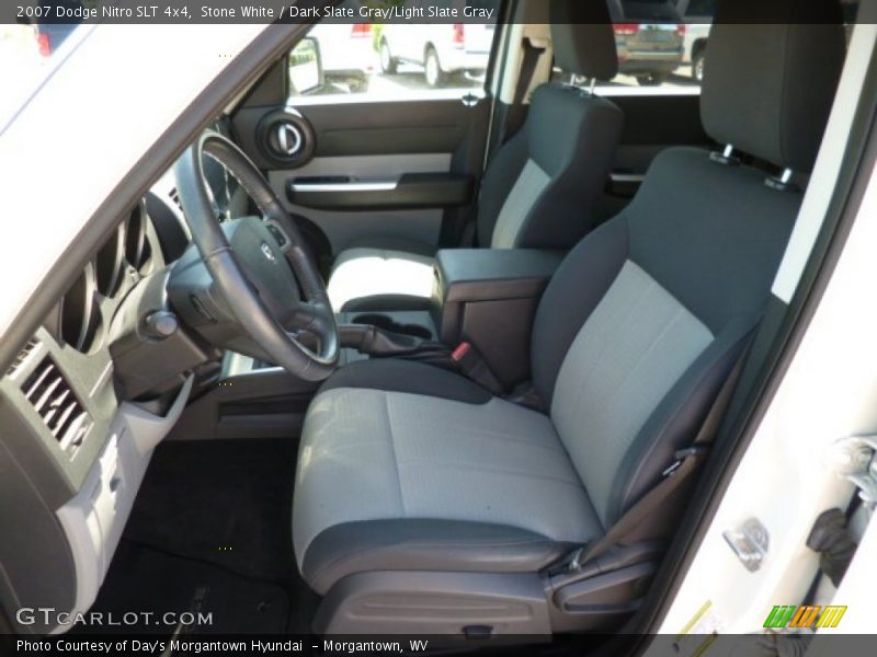 Stone White / Dark Slate Gray/Light Slate Gray 2007 Dodge Nitro SLT 4x4
