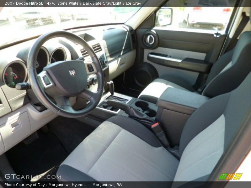 Stone White / Dark Slate Gray/Light Slate Gray 2007 Dodge Nitro SLT 4x4