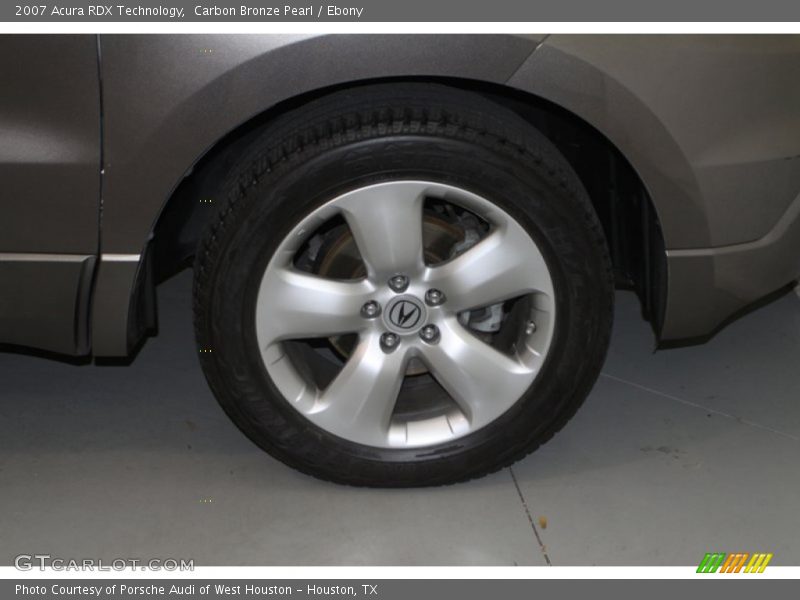 Carbon Bronze Pearl / Ebony 2007 Acura RDX Technology