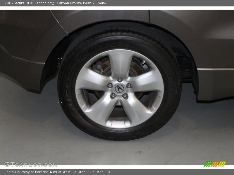 Carbon Bronze Pearl / Ebony 2007 Acura RDX Technology