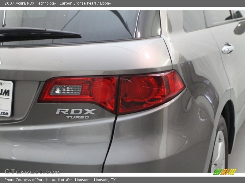 Carbon Bronze Pearl / Ebony 2007 Acura RDX Technology