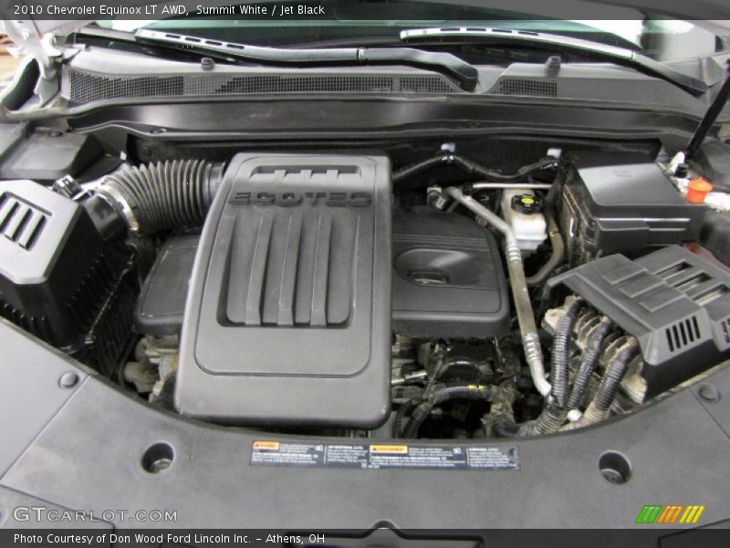 Summit White / Jet Black 2010 Chevrolet Equinox LT AWD