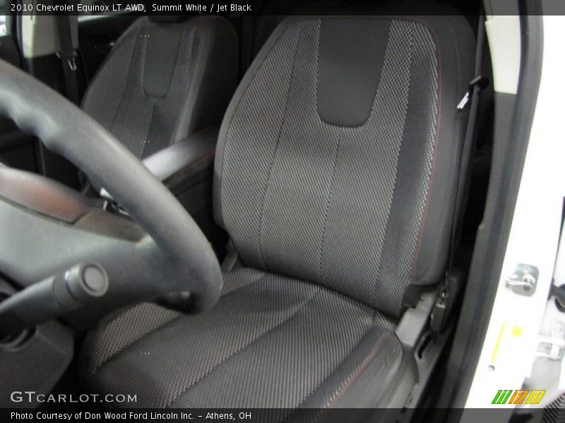 Summit White / Jet Black 2010 Chevrolet Equinox LT AWD