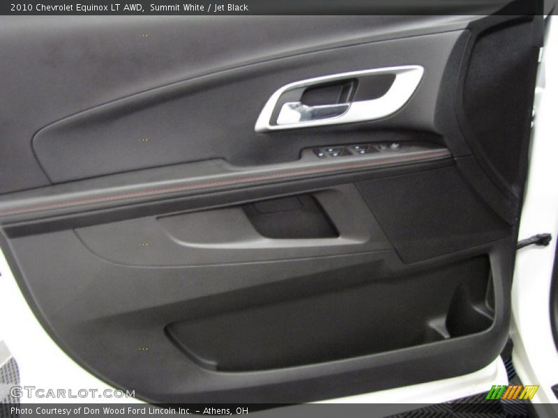 Summit White / Jet Black 2010 Chevrolet Equinox LT AWD