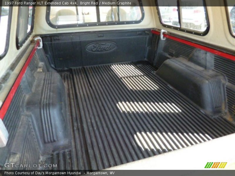 Bright Red / Medium Graphite 1997 Ford Ranger XLT Extended Cab 4x4