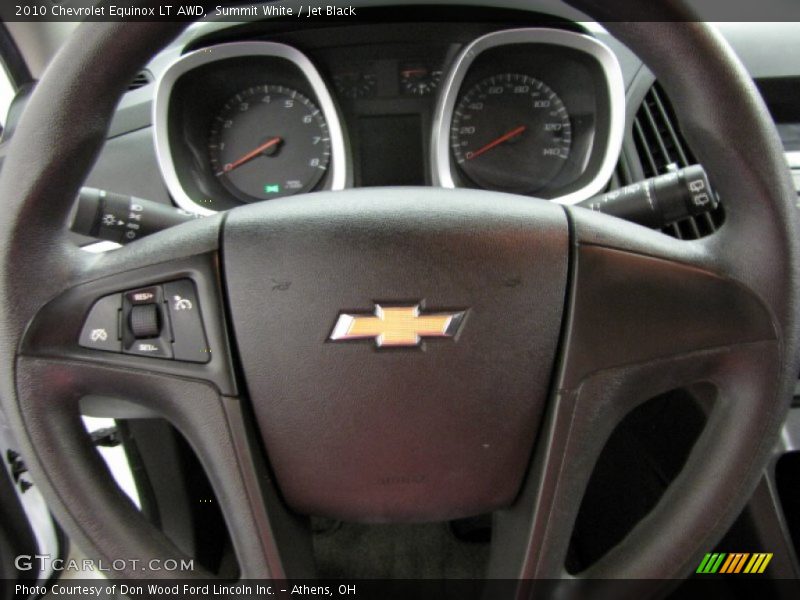 Summit White / Jet Black 2010 Chevrolet Equinox LT AWD