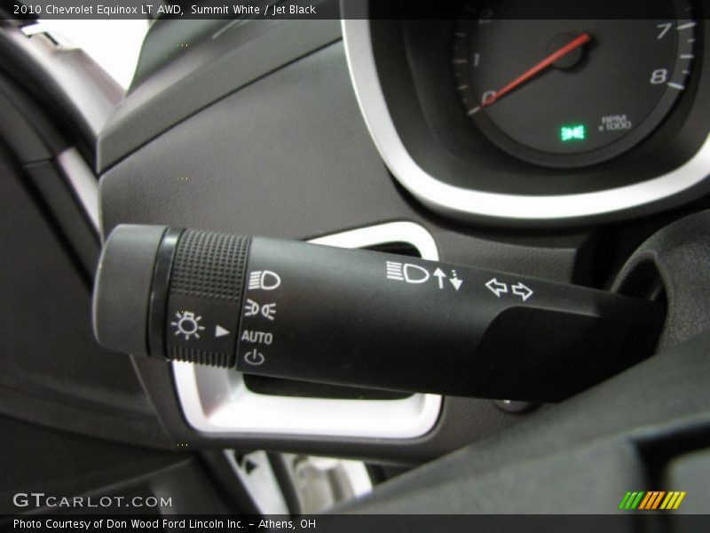Summit White / Jet Black 2010 Chevrolet Equinox LT AWD