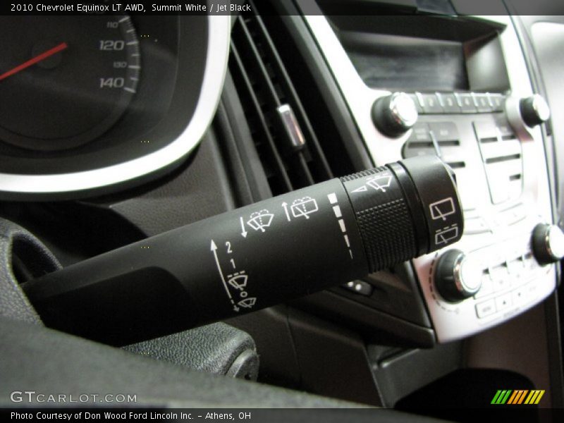 Summit White / Jet Black 2010 Chevrolet Equinox LT AWD
