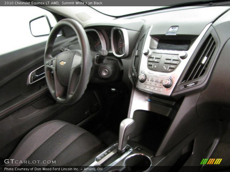 Summit White / Jet Black 2010 Chevrolet Equinox LT AWD