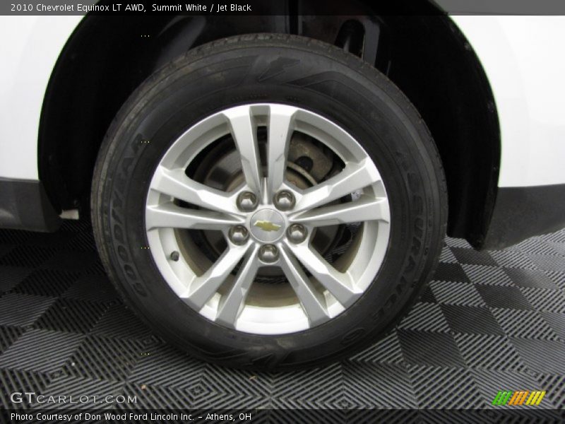 Summit White / Jet Black 2010 Chevrolet Equinox LT AWD