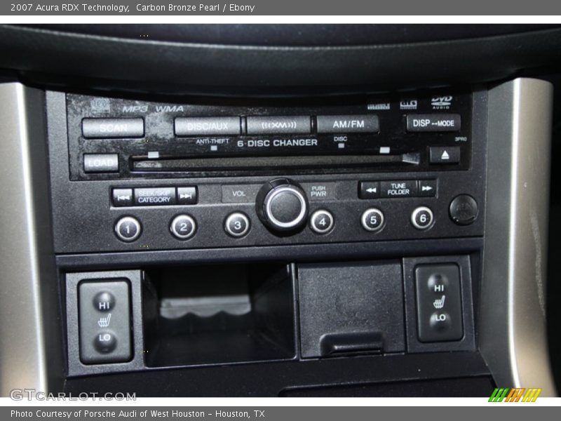 Carbon Bronze Pearl / Ebony 2007 Acura RDX Technology