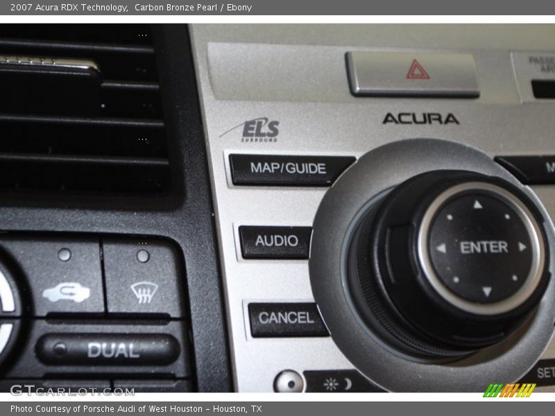 Carbon Bronze Pearl / Ebony 2007 Acura RDX Technology