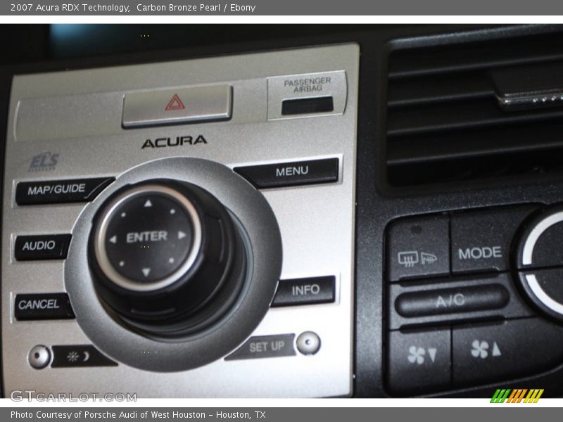 Carbon Bronze Pearl / Ebony 2007 Acura RDX Technology