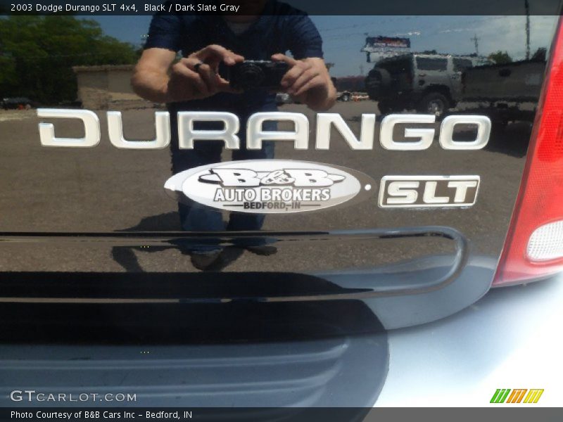 Black / Dark Slate Gray 2003 Dodge Durango SLT 4x4