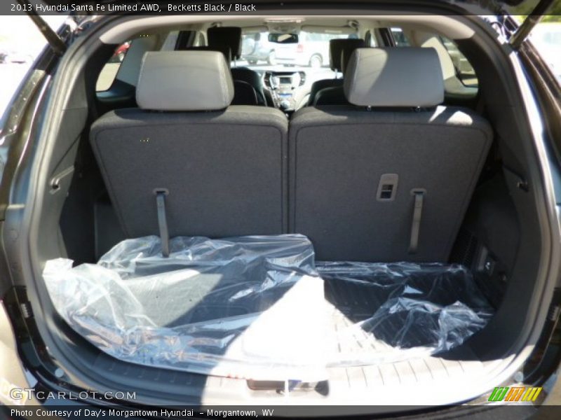  2013 Santa Fe Limited AWD Trunk