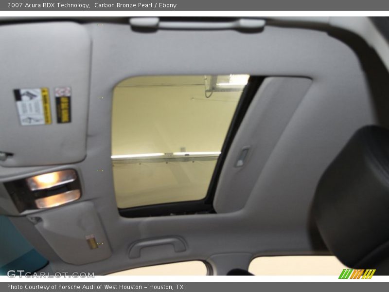 Carbon Bronze Pearl / Ebony 2007 Acura RDX Technology