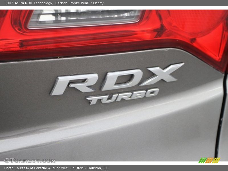 Carbon Bronze Pearl / Ebony 2007 Acura RDX Technology