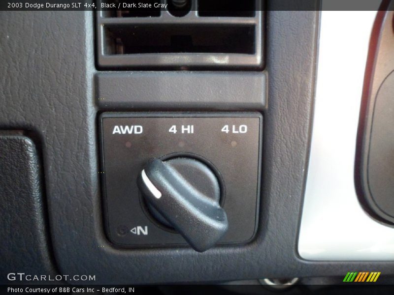 Controls of 2003 Durango SLT 4x4