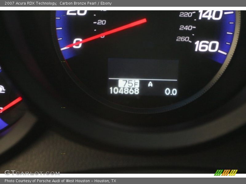 Carbon Bronze Pearl / Ebony 2007 Acura RDX Technology
