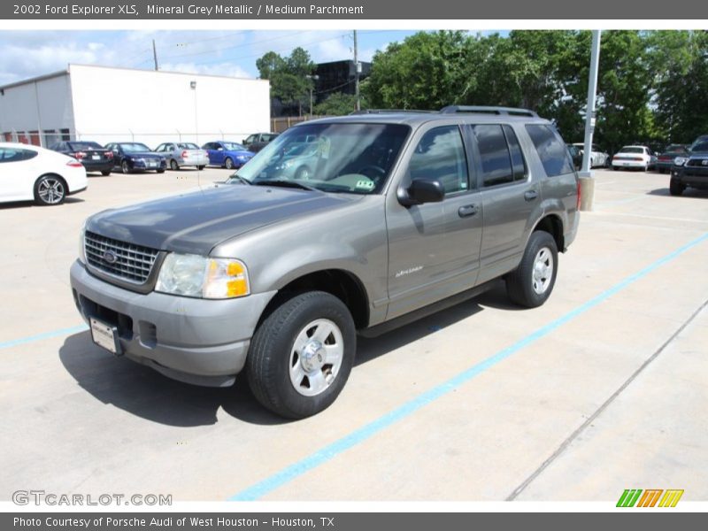 Mineral Grey Metallic / Medium Parchment 2002 Ford Explorer XLS