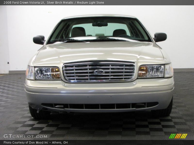 Silver Birch Metallic / Medium Light Stone 2008 Ford Crown Victoria LX