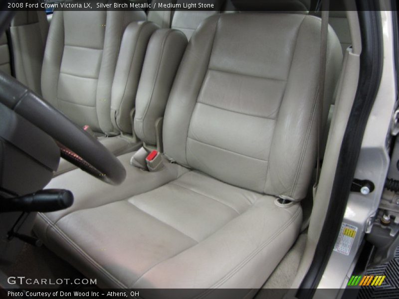 Silver Birch Metallic / Medium Light Stone 2008 Ford Crown Victoria LX